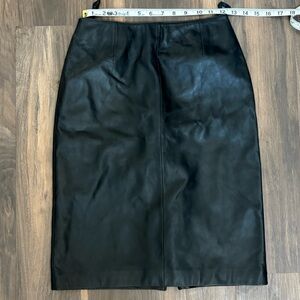 100% lamb skin skirt
